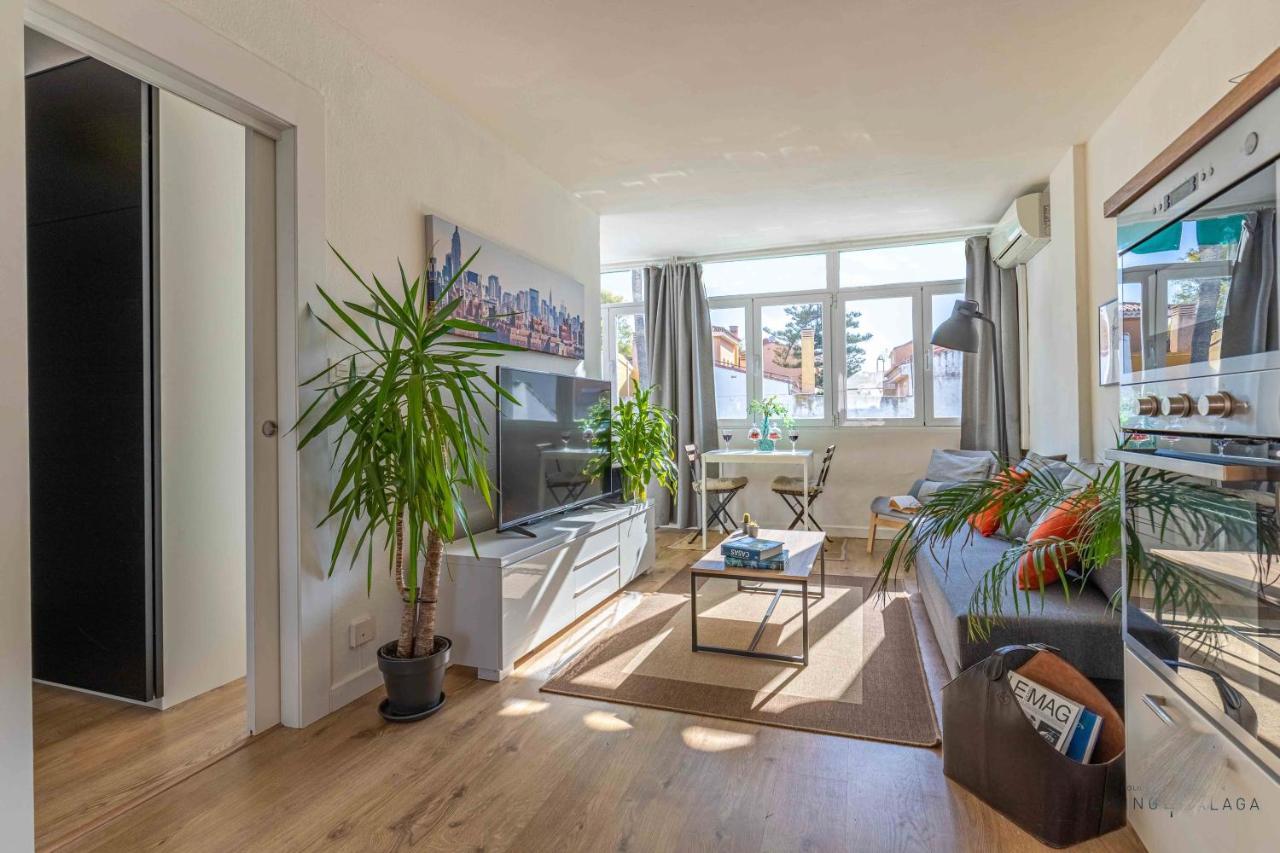 Apartamento En La Playa En Paseo Maritimo Málaga Eksteriør bilde