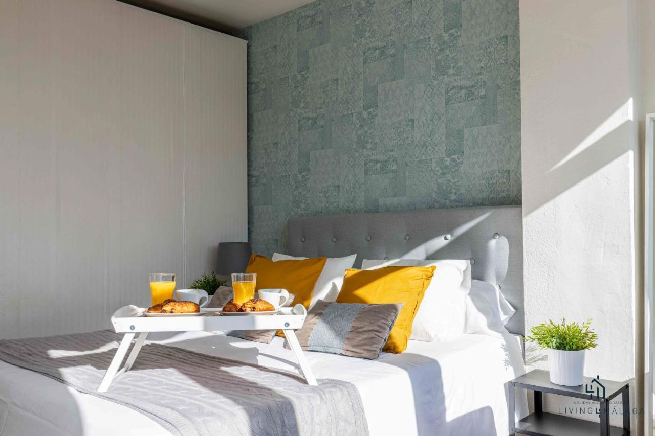 Apartamento En La Playa En Paseo Maritimo Málaga Eksteriør bilde