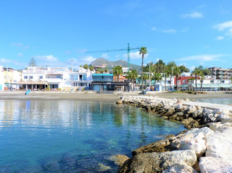 Apartamento En La Playa En Paseo Maritimo Málaga Eksteriør bilde
